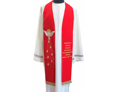 Add to Cart Embroidered stolon of the Holy Spirit Embroidered stolon of the Holy Spirit