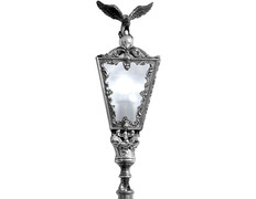 Bronze lantern for processions | Silver plated