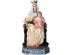 Add to Cart Seated Our Lady of Mt. Carmel with Baby Jesus Seated Our Lady of Mt. Carmel with Baby Jesus
