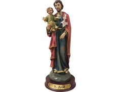 Add to Cart Saint Joseph with Child figurine | Marble Powder Saint Joseph with Child figurine | Marble Powder
