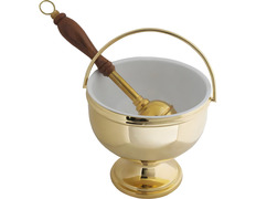 Hyssop and acetre of gold metal