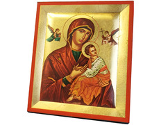 Add to Cart Perpetual Socorro Byzantine icon | 13 x 10.5 cm. Perpetual Socorro Byzantine icon | 13 x 10.5 cm.