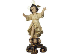Baroque Baby Jesus with Angels