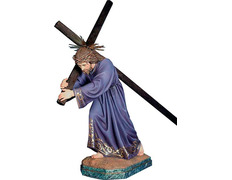 Add to Cart Jesus Nazareno with Cross and purple tunic Jesus Nazareno with Cross and purple tunic