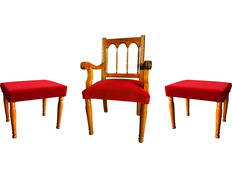 Add to Cart Headquarters and upholstered wooden benches Headquarters and upholstered wooden benches