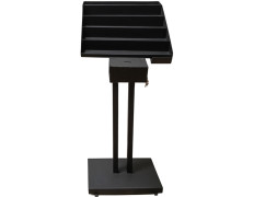 Wrought-iron votive stand for church | Black colour