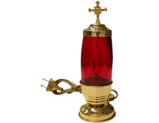 Lamp of the Blessed Sacrament electric with 22 cm. Tall
