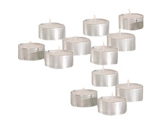 Lamp with aluminum container | 1.5&quot; x 1&quot; silver plated color plated