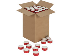 Wax tealights with container | | Box of 780 tealights