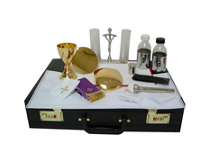 Mass Set Briefcase | Traveling Communion Set