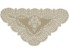 Mantilla española beige for Holy Week