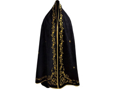 Mantle for Virgin of velvet with stars