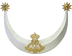 Crescent for image of the Virgin