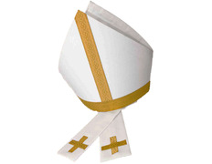 Add to Cart Miter in broken white stamen with gallon Miter in broken white stamen with gallon