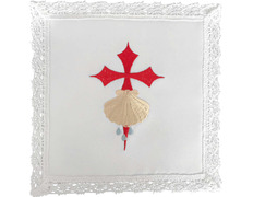Saint James Cross embroidery pall