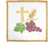 Add to Cart Altar cloth pall | Liturgical embroidery white Altar cloth pall | Liturgical embroidery white