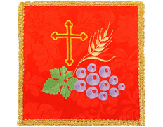 Add to Cart Altar cloth pall | Liturgical embroidery red Altar cloth pall | Liturgical embroidery red