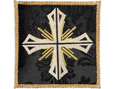 Add to Cart Black pall with Cross embroidery | Church cloths Black pall with Cross embroidery | Church cloths