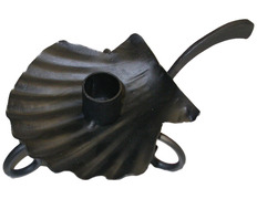 Add to Cart Wrought iron candlestick in 12 cm. Wrought iron candlestick in 12 cm.