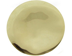 Polished metal paten - 14 cm. diameter