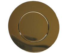 Smooth metal paten - 15.5 diameter