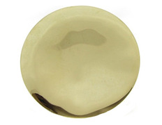 Polished metal paten - 12 cm. diameter