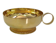 Paten ciborium with handle and foot