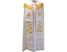 Catholic priest cope | JHS Embroidery white