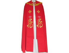 Catholic priest cope | JHS Embroidery red