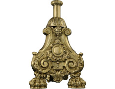 Parochial cross of bronce