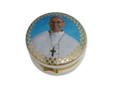 Rosary holder of Pope Francis round