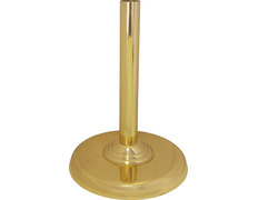 Add to Cart Metal parish cross holder with golden color smooth foot Metal parish cross holder with golden color smooth foot