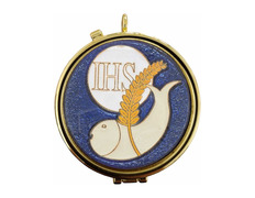 Add to Cart Via carrier with spike, fish and IHS enameled Via carrier with spike, fish and IHS enameled