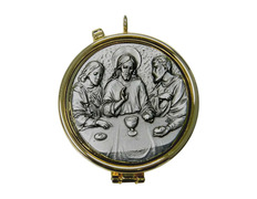 Portaviatico with Last Supper in relief