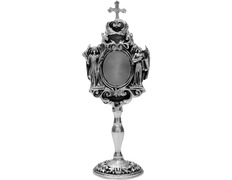 Add to Cart Metal reliquary with Angels and Cross Metal reliquary with Angels and Cross