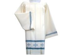 Add to Cart Beige Catholic surplice with gray hemstitch embroidery Beige Catholic surplice with gray hemstitch embroidery