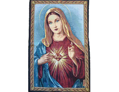 Sacred Heart of Mary - Religious Tapestry