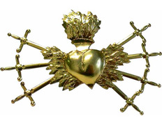Add to Cart Sacred golden heart with seven daggers Sacred golden heart with seven daggers