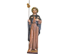 Santiago Apóstol with suit and pilgrim shell