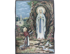 Tapestry of the Virgin of Lourdes