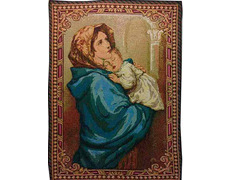 Tapestry of the Virgin with Child (Madonnina) by Ferruzi