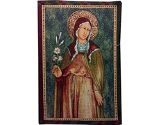 Add to Cart Tapestry of the Prayer of Saint Clare of Assisi Tapestry of the Prayer of Saint Clare of Assisi