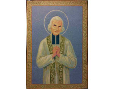 Add to Cart Tapestry of the Curé of Ars, Saint John Vianney Tapestry of the Curé of Ars, Saint John Vianney