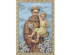 Tapestry of Saint Anthony of Padua with the Child