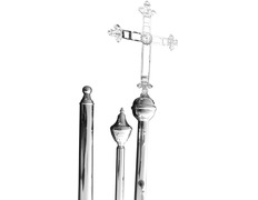 Add to Cart Silver standard rod with Cross Silver standard rod with Cross