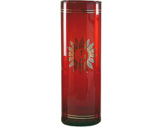 Vessel of the Blessed Sacrament of red glass | 8 Ø