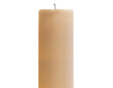7 cm. wax candle. (ø) | Large Catholic Church candle