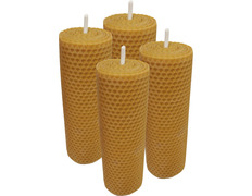 Bees wax candles | 4 candles kit