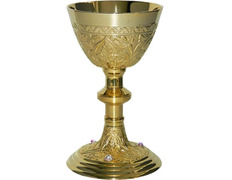 Add to Cart Metal chalice with stones at the base Metal chalice with stones at the base
