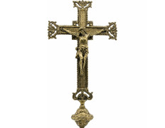 Processional Cross chiselled elements